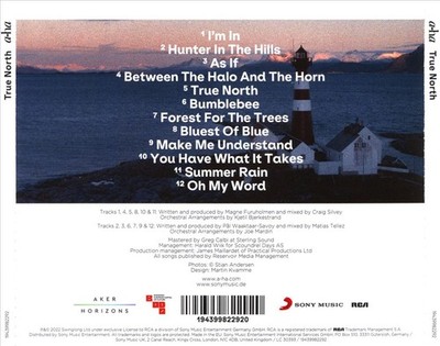 TRUE NORTH NEW CD