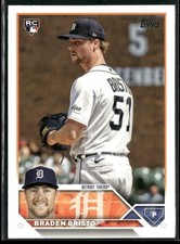 2023 Topps Update #US282 Braden Bristo