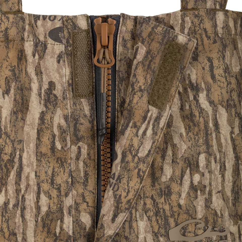 Drake LST Hardline Insulated Bibs Waterproof Camo Hunting Overalls - Image 4 of 4