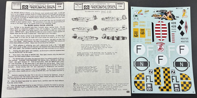 1:72 Microscale Decals 72-163 B-24 Liberators 455 BG