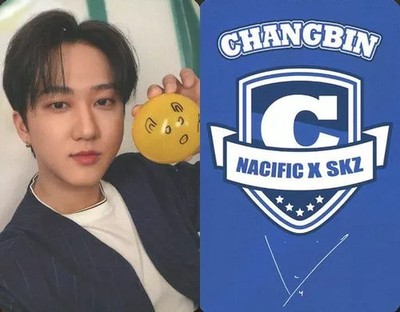 NACIFIC x Stray Kids Hyal Booster Male Collection Card 2023 Used