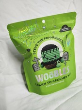 STEVE The FRANKENSTEIN The Woobles Learn To Crochet Kit For Beginners With Hook