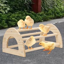 Chicken Perch Training Wooden Bird Perch for Birds Brooder Baby Chicks
