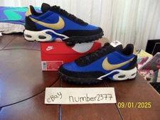 NEW Nike Air Max Waffle SP Hyper Blue Black Gold FV6946-400 US men size 11.5