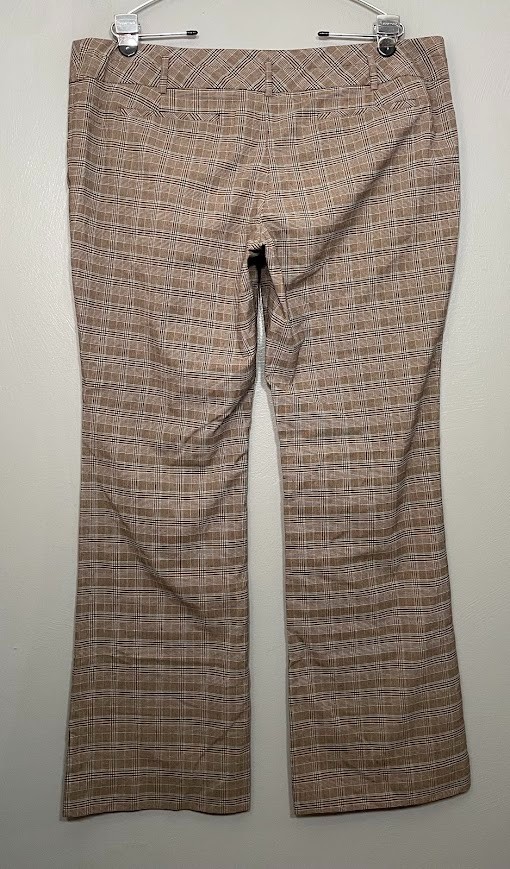 Y2K Mossimo Low Rise Trousers Size 16 Brown Glen … - image 5