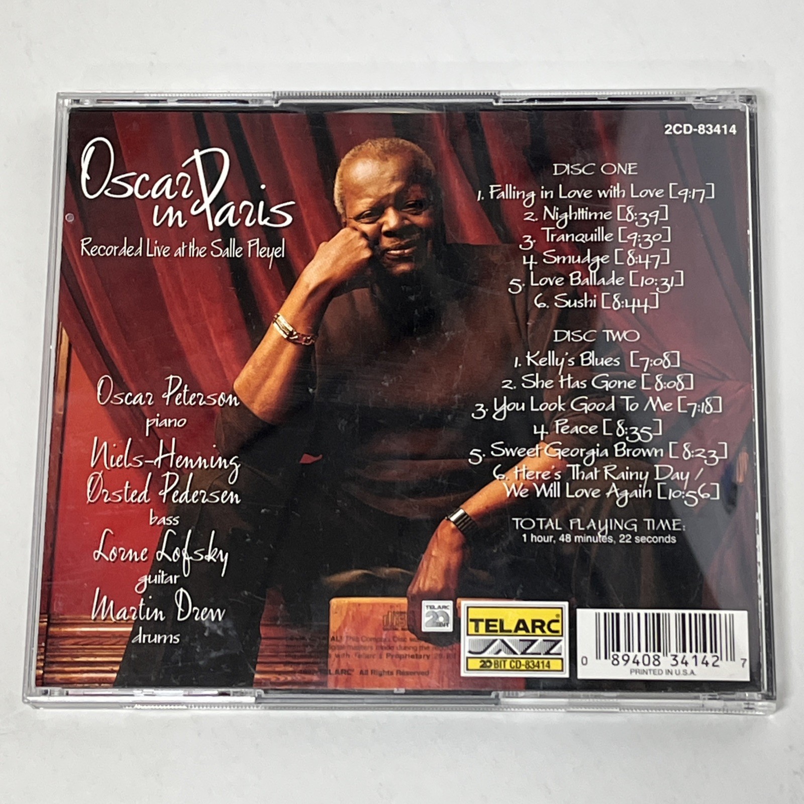 Oscar Peterson - Broadway * In Paris * Side by Side * Compact Jazz CD Bundle VG+