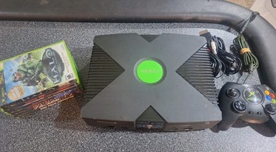 Xbox Original Console Bundle Good Games BIG DUKE New Drive Belt TESTED WORKING