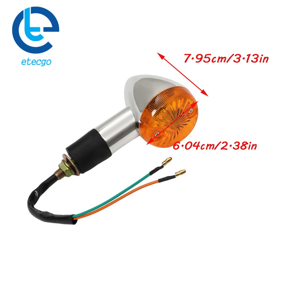 2× Turn Signals Light For Kawasaki Vulcan VN 750 800 900 1500 1600