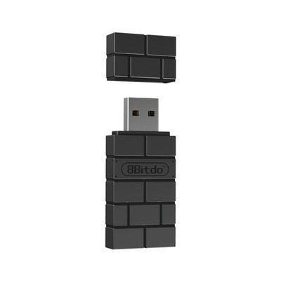 8BitDo 83DA-B Wireless USB Adapter 2 for Most Gaming Controllers - Black