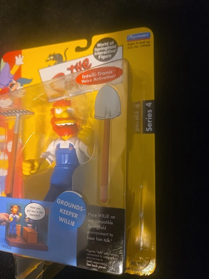 Figura de acción The Simpsons Series 4 - GROUNDS-KEEPER WILLIE Playmates Foto 2 de 4