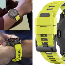 Premium Sport Strap for Fenix 8 QuickFit Silicone Band for Garmin Fenix 47/51mm