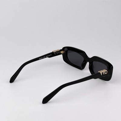Off-White Men Sunglasses Black Grey Rectangle OERI13C RENTON  display picture 1