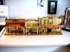 Vintage 1950's Marx Toys Roy Rogers Mineral City Tin Litho Western Town