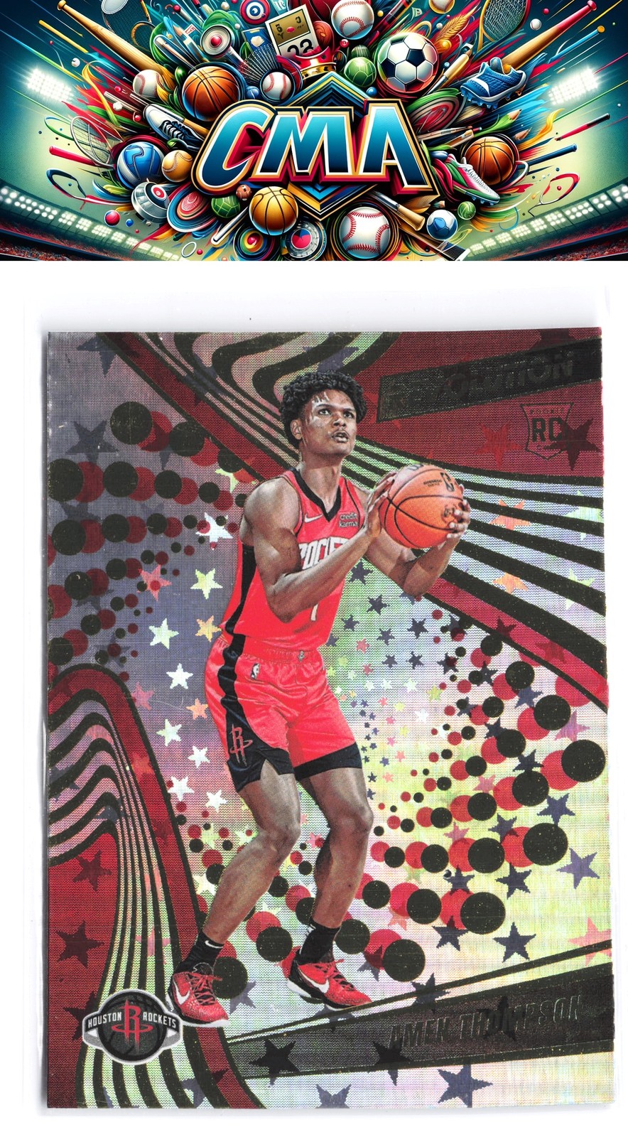 2023-24 Panini Revolution #101 Amen Thompson Astro