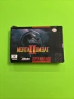 Mortal Kombat II 2 (Super Nintendo, 1994) SNES Authentic Complete with Manual