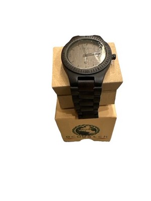 BEWELL ZS-W086B Wooden Watch Men Gifts Handmade Date Display Quartz Movement Ana