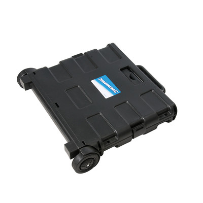 Produktbild von SILVERLINE Klapp-Box-Karre – Zusammenklappbarer Werkstatt-Trolley Für Kisten & Co., Neu!