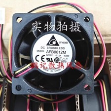 Delta AFB0612M 6025 DC12V 0.12A 6CM 3-pin double bearing silent cooling fan