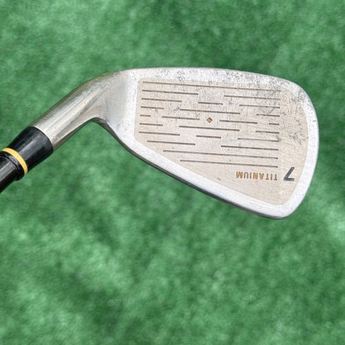 TOP FLITE Tour Ti 7 Iron 37" Muscle Graphite Shaft R70 Light Flex RH Excellent - Picture 3 of 8