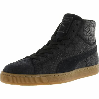 New Puma Suede Mid Emboss FA Shoes Mens 8.5  RARE