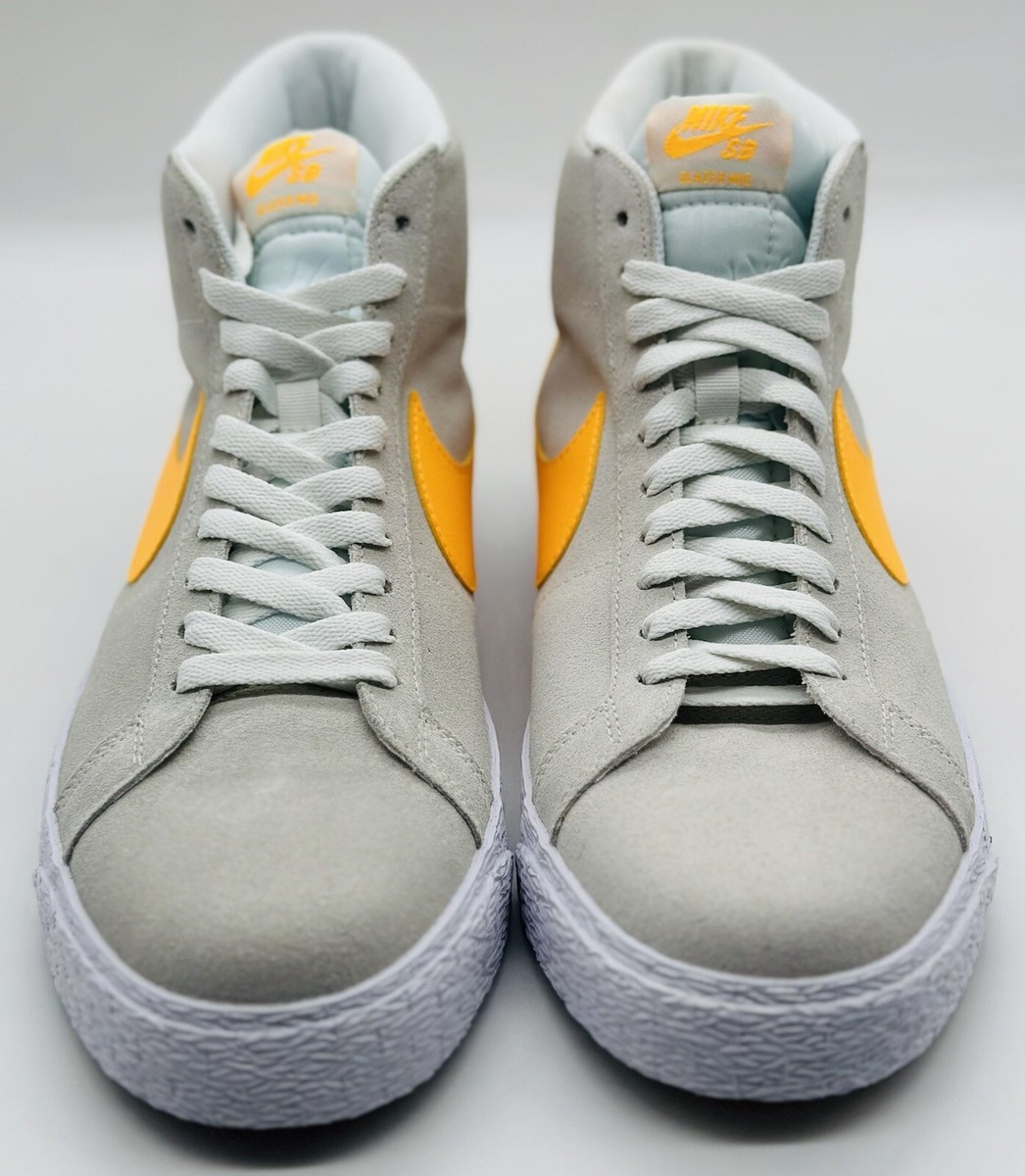 NEW Nike SB Zoom Blazer Mid Summit White Laser Orange 864349  display picture 3