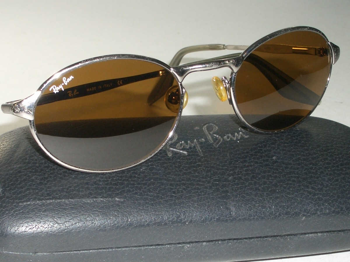 RAY BAN RB3002 W2839 B15 BROWN CRYSTAL HIGHSTREET OVAL FLEX