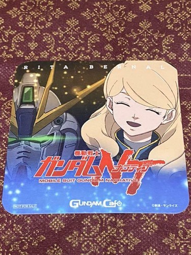 Gundam Cafe Nt Rita Coaster Ebay