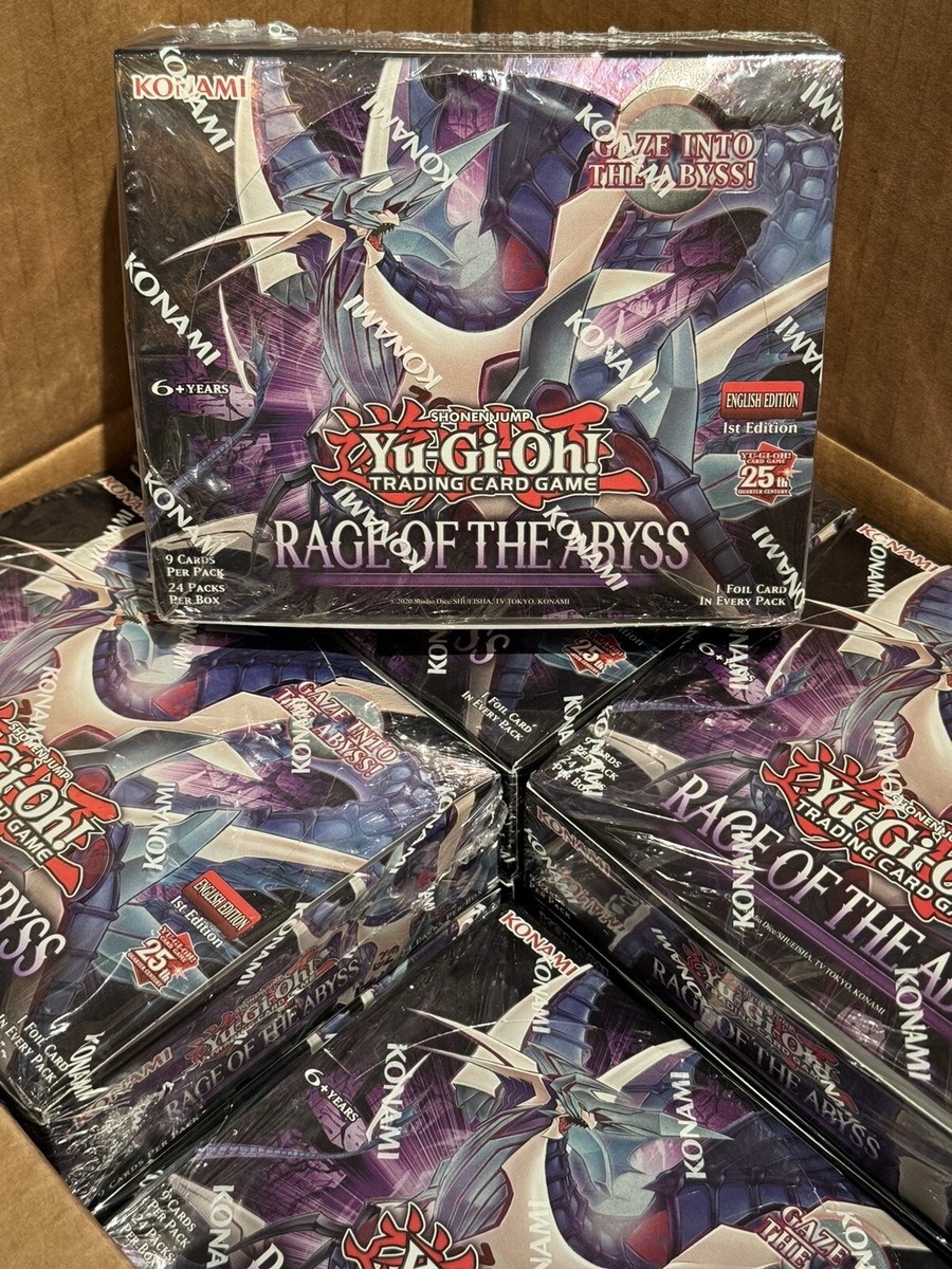 yugioh rage of the abyss booster box Yu-Gi-Oh! Official Card Game Duel Monsters 1206 RAGE OF THE ABYSS Boos main image 0