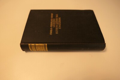 Conrad Ferdinand Meyer Gedichte Huttens Letzte Tage Engelberg Hardcover