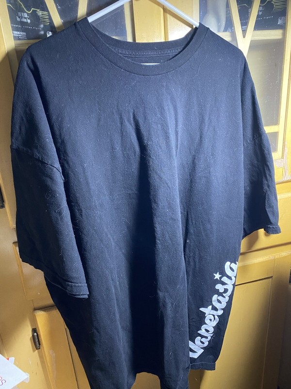 Vapetasia T-Shirt (3XL, Black) Graphic tee, Front & Back designs Killer Kustard