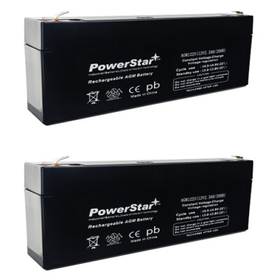 12V 2.3Ah Sealed Lead Acid (SLA) Replacement Battery for GH1223S CAM0260 2