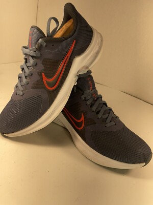 Size 8 - Nike Downshifter 11 Thunder Blue Chile Red for sale  display picture 1