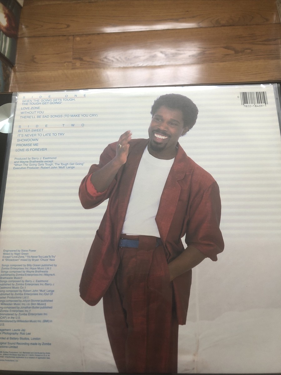 Mint- Billy Ocean Love Zone Arista Records Stereo LP | eBay