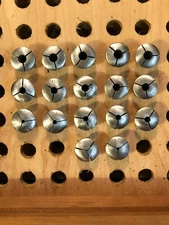 SHERLINE LATHE COLLETS ("8mm WW" AS STATED S.P.) VARIOUS SIZES SOLD INDIVIDUALLY