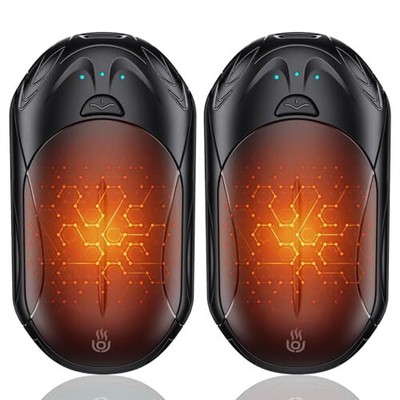 OUTJUT Hand Warmers Rechargeable 2 Pack,AI 6000mAh  Assorted Colors 