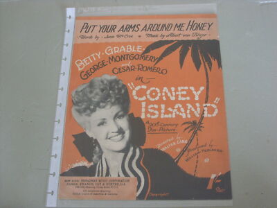 Put Your Arms Around Me, Honey - Noten ''Coney Island''
