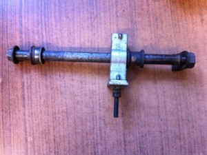 Achse hinten Hinterachse Steckachse Eje Axis Honda CB 450 S  PC17