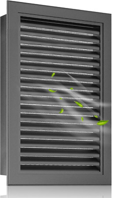 12  X 18'' Aluminum Alloy Gable Vent, Enhanced Airflow Attic Vents, Ideal for Too