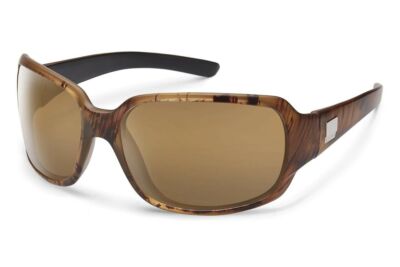 Suncloud Cookie Polarized Sunglasses Matte Tortoise Backpaint Sienna Mirror Lens