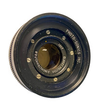 Elgeet Miltar FL 75mm F2.8 35/65-70mm Cine lens Photosonics Mount Used Clean