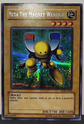 YU-GI-OH! - 1x Beta the Magnet Warrior - Secret Rare - DOR-E002