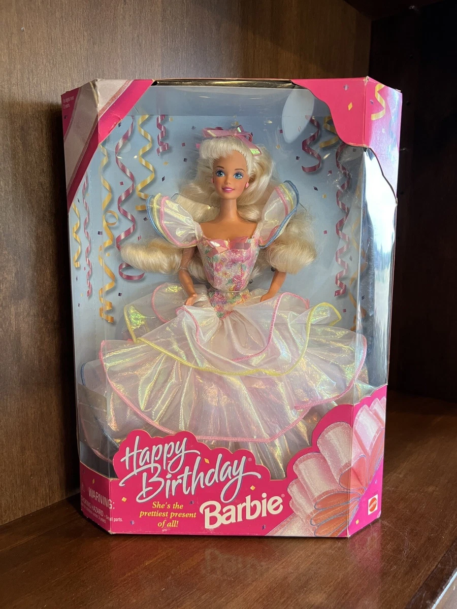 Birthday barbie on sale 1995