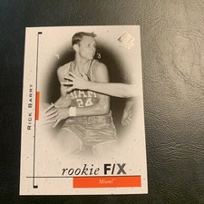 2011/12 Sp Authentic Rookie F/x #76 Rick Barry Miami hurricanes