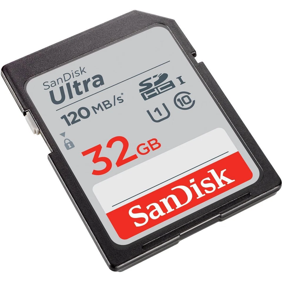 SanDisk Ultra 32GB SD SDHC Flash Memory Card Class 10 120MB/s 533X UHS-I HD - Image 3 of 4