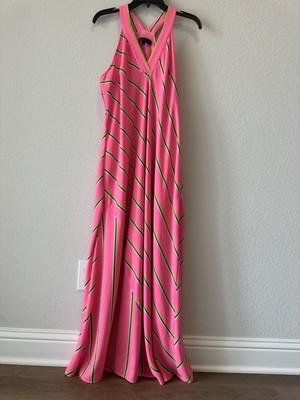 Rachel Roy Jacey Racerback Maxi Dress Hot Neon Pink Size XL 889177435651| eBay Rachel Roy Jacey Racerback Maxi Dress Hot Neon Pink Size XL 889177435651| eBay