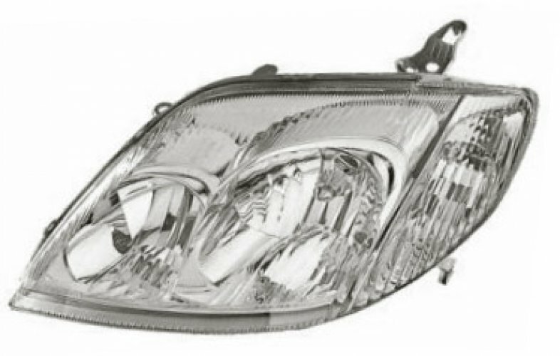 Phare avant gauche pour Toyota Corolla E120 berline 2002-2007 de type Koito