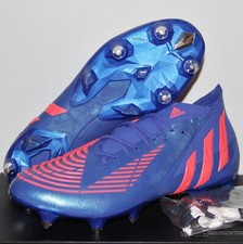 Adidas Predator Edge.1 SG Soccer Cleats Mens 9.5 Sapphire Pack Blue H02965