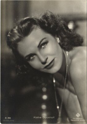 CPA AK Kathe Dyckhoff FILM STAR (39805)
