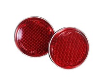USA-Made! 1956 Chevy BelAir, 150, 210 Rear Lamp Reflector - Pair New Trim Parts!