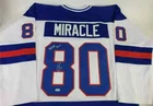Robert O’Neill Signed 1980 Team USA ‘Miracle’ Hockey Jersey "Never Quit" (PSA)